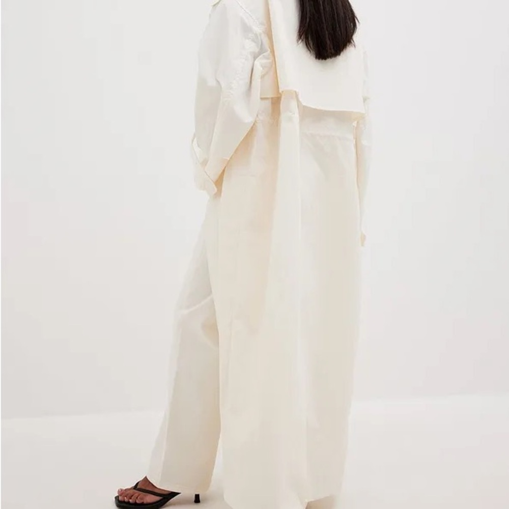 🔖 NWT NA-KD Oversized Nylon Trench 🔖 - Picture 4 of 12